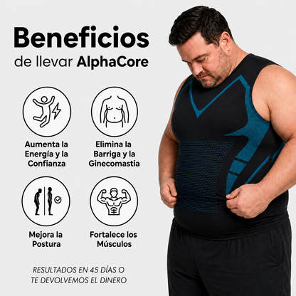 AlphaCore™ — Top de Compresión de Triple Zona