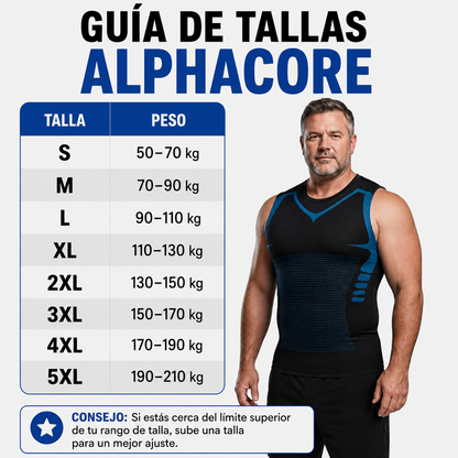 AlphaCore™ — Top de Compresión de Triple Zona
