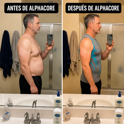 AlphaCore™ — Top de Compresión de Triple Zona